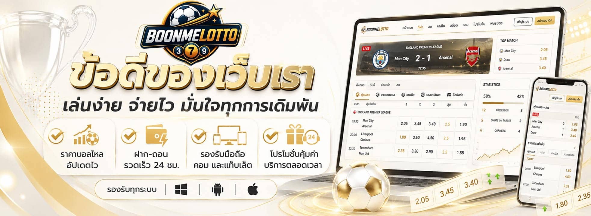 ข้อดีของเว็บเรา