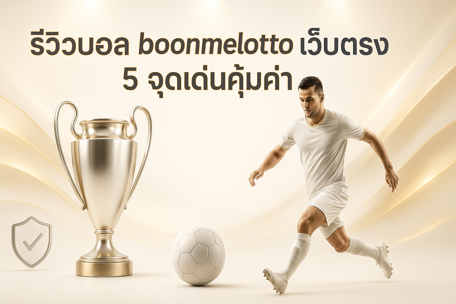 รีวิวบอล boonmelotto เว็บตรง