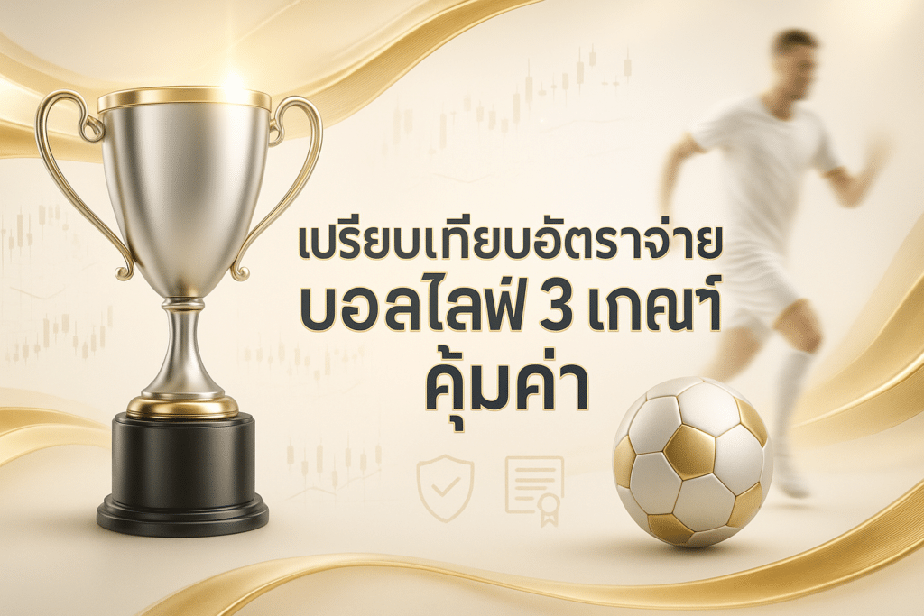เปรียบเทียบอัตราจ่าย บอลไลฟ์